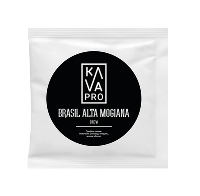 Brasil ALTA Mogianа KAVAPRO кофе дрип пакет 0,010 кг