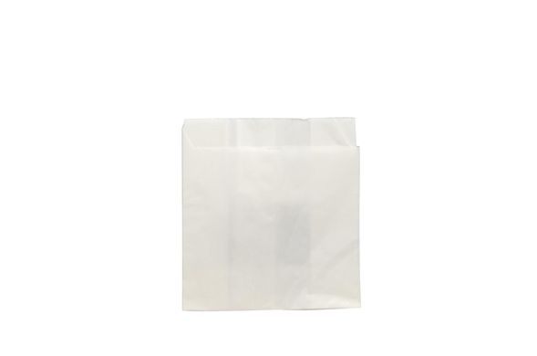 Пакет бумажный жиростойкий белый 100/100/40 (100 шт / уп)