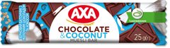 Батончик "АХА" з молочним шоколадом та кокосом 25 г