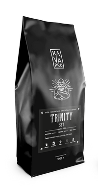 Trinity set KAVAPRO кофе в зернах бленд арабик 1 кг