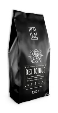 Delicios KAVAPRO кофе в зернах бленд 1 кг