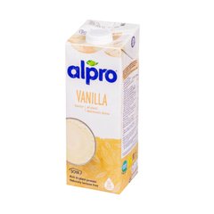 Напій соєвий з ванільним смаком Алпро пакет (1л)