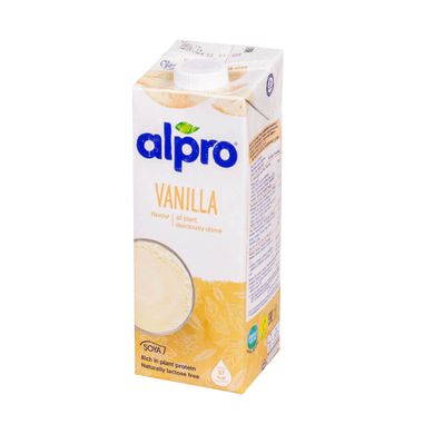 Напиток соевый с ванильным вкусом Алпро пакет (1л)