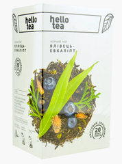 Чай Hello tea "Ялівець-евкаліпт" пакетований (20*2 г)