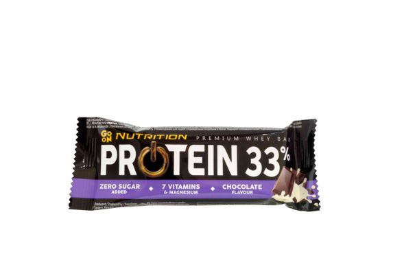 Батончик протеїновий GoOn Nutrition Protein Bar Chocolate 33% l 50g
