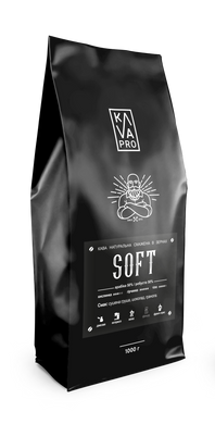 Soft KAVAPRO кофе в зернах бленд 1 кг