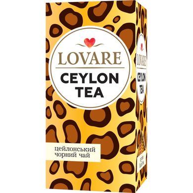 Чай lovare "Ceylon tee" пакетированный (24 * 2 г)