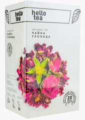 Чай Hello teа "Чайная роза" пакетированный (20 * 2 г)