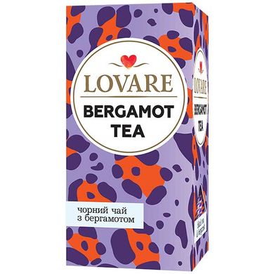 Чай lovare "Bergamot tee" пакетированный (24 * 2 г)
