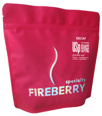 Decaf / Сolombia FIREBERRY кофе в зернах моносорт 0,25 кг
