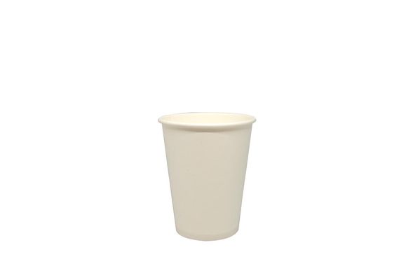 400мл. стакан одношаровий білий (50шт/рук), Кр-90