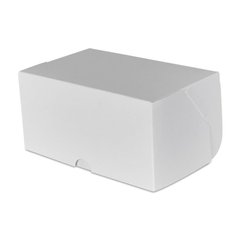 Бумажная упаковка для торта 100/160/80 (100шт/уп), Белый
